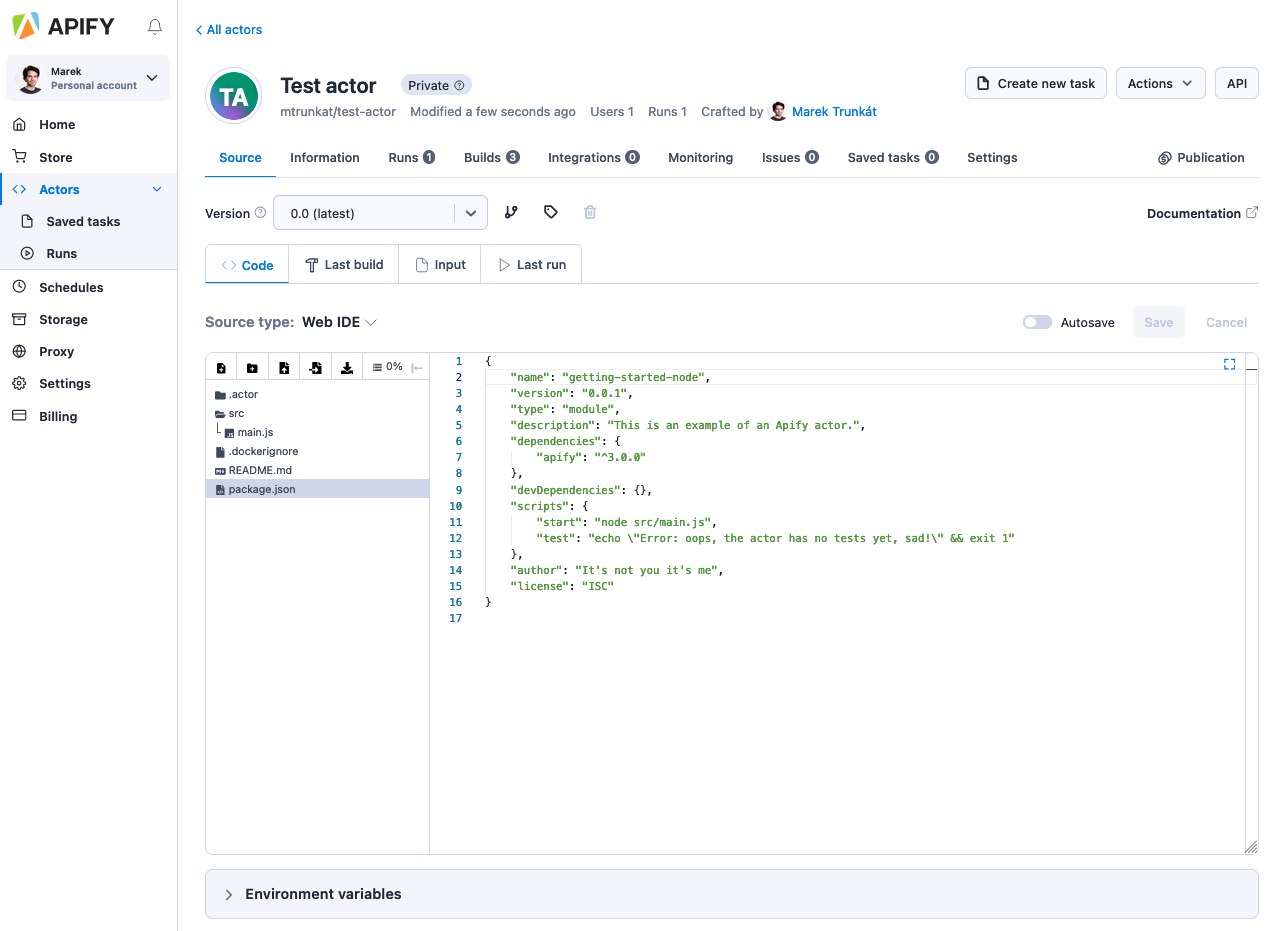 Web IDE